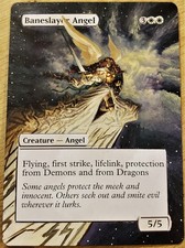 Baneslayer Angel - Full Art / Altered - MTG / Magic the Gathering Alter