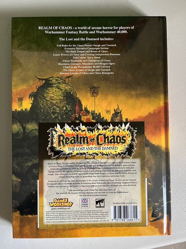 Warhammer Realm Of Chaos: The Lost And The Damned Libro de Reimpresión (Sellado, Nuevo) - Imagen 2 de 5