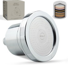 Filtered Shower Head High Pressure Showerhead Filter Removes Chlorine