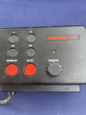 Autohelm Raymarine 4000 Autopilot Drive Main Control Head As is!!!