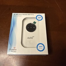 Mobile Router 4G Wireless Mobile WIFI Pro Super Software 300Mbps New Sealed 