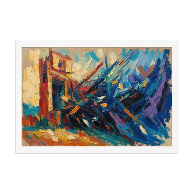 Failure Cascade Fauvist Wall Art