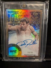 Rich Franklin Cards and Autographed Memorabilia Guide 23