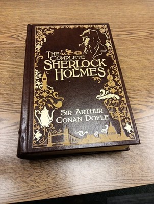 Complete Sherlock Holmes Sir Arthur Conan Doyle Barnes And Noble Leatherbound HC