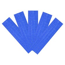 2360Set 5 x 5mm Self-Adhesive Disco Tiles Mosaic Mirror Tiles Blue