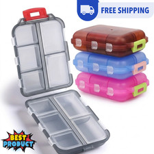 Weekly Pill Organizer Box Medicine Storage Box Holder Portable Case Daily Travel