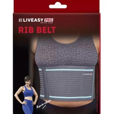 Rib Belt Elastic Chest Wrap Injury Binder Compression  Support For Men or Women