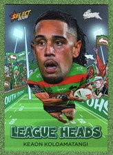 2026 NRL SELECT HEROES CARD -[RABBITOH]- LH100 Keaon KOLOAMATANI - LEAGUE HEADS