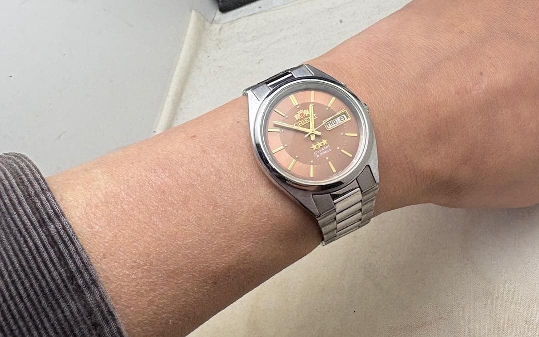 Orient Crystal Three Star Automatic Calendar Watc… - image 2