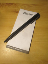 Kugelschreiber + Block "Köstritzer"