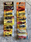 Lot Of 10 Matchbox Ford GT 71 Olds 63 Cad Fire Truck Lesney 2007-2008  4x4 NIB