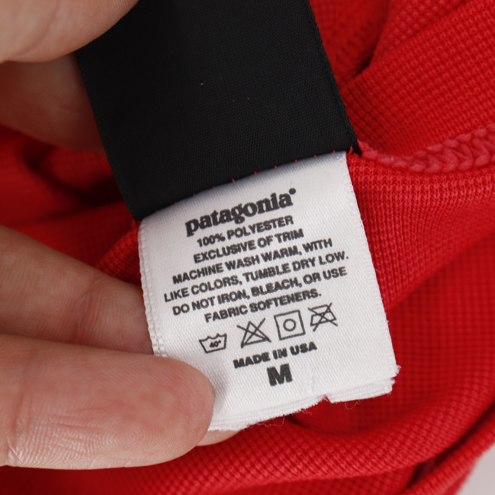 Vintage Patagonia Capilene Shirt Mens Medium Crew Neck Made In USA short sleeve thumbnail 8