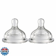 Oberni Baby Bottle Nipple, 100 Silicone,Replacement Baby Bottle Nipple for B