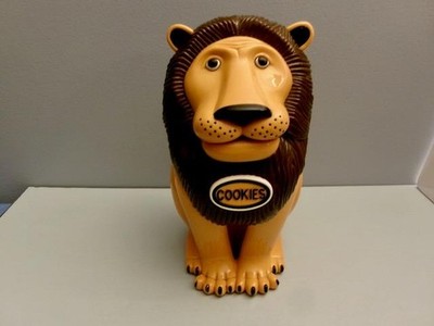 VINTAGE 1999 THE ORIGINAL TIGER  COOKIE JAR ROARING / TALKING LION WORKS