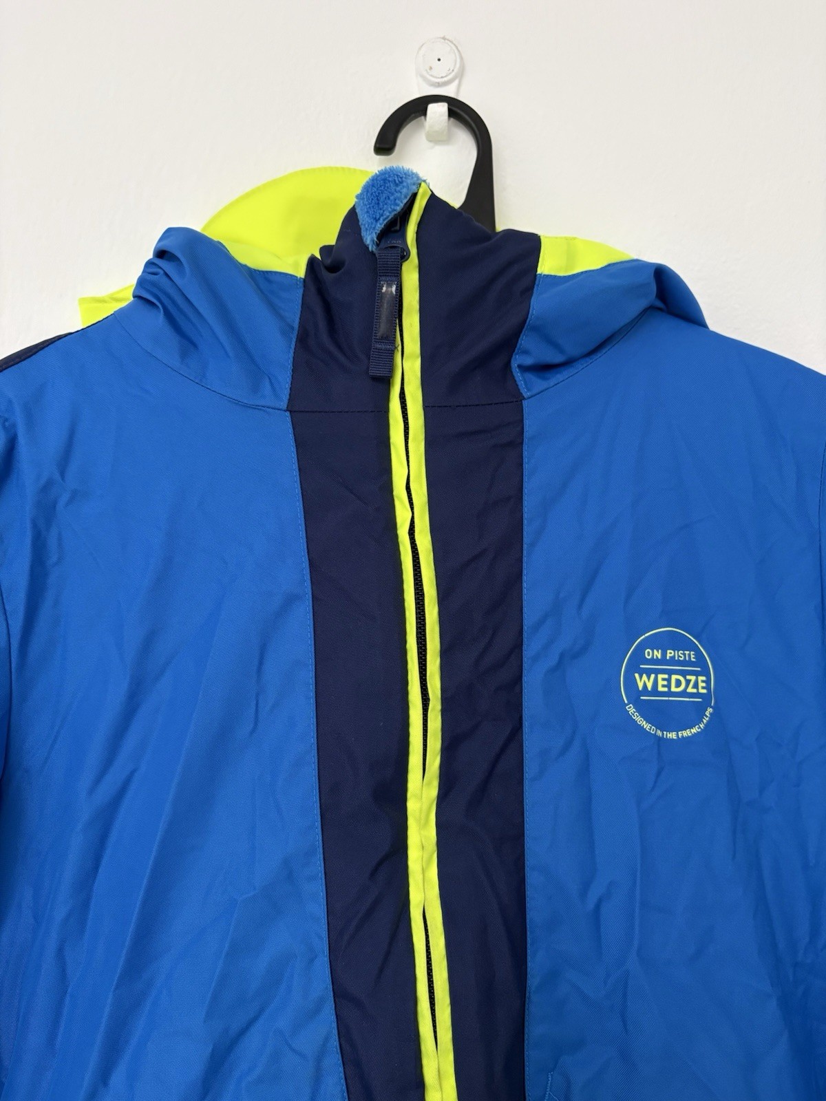 Wedze Decathlon Blue Kids Ski Suit 5-6 Jacket Trousers Winter Waterproof Twins image 2