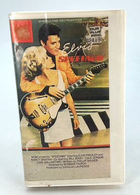 Speedway - HTF VHS - Elvis Presley - Nancy Sinatra - Bill Bixby Hardshell