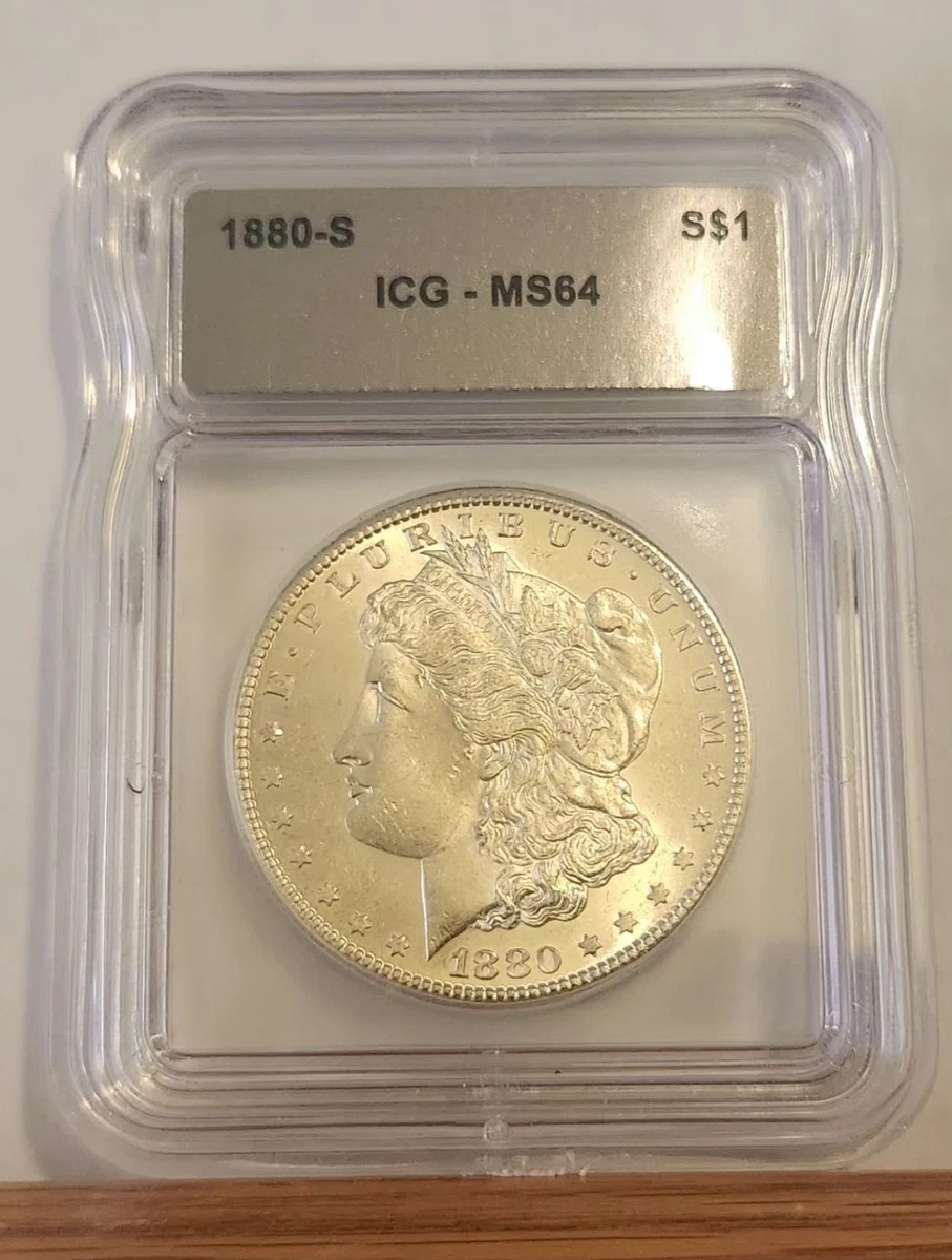 MS 64 Graded 1880 Year Morgan US Dollars (1878-1921) for sale | eBay