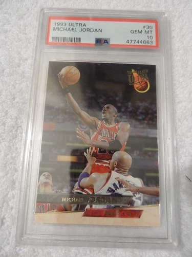 1993 Ultra #30 Michael Jordan HOF GOAT Chicago Bulls PSA 10 GEM MINT