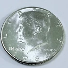 1964 Kennedy Half Dollar (90% Silver ) MS MINT STATE DETAILS FREE SHIP #8532