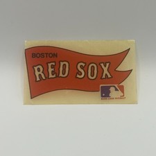 1970's Fleer Cloth Stickers/Patches Boston Red Sox Pennant BOS