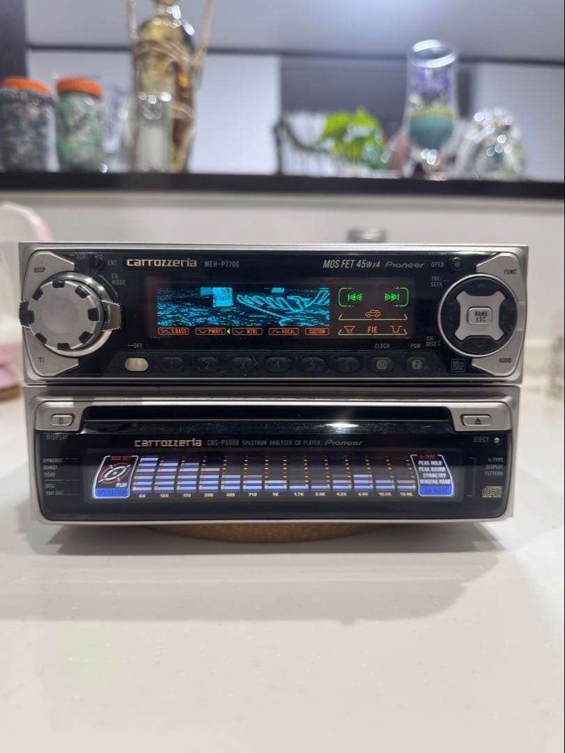 Mr.Kcarrozzeria 　MEN-PO50+CDS-P555 PIONEER Carrozzeria CDS-P555 Car Cd Player / After Maintenance and