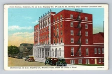 Somerset KY-Kentucky, Hotel Beecher, Highway 27, Vintage Postcard
