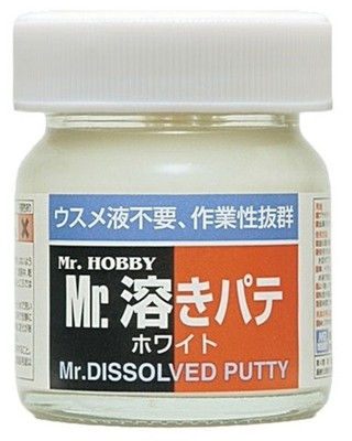 MW22 MR. HOBBY GSI P-119 MR. DISSOLVED PUTTY (40 ML) LACK-SPACHT (124,75 EUR/l)