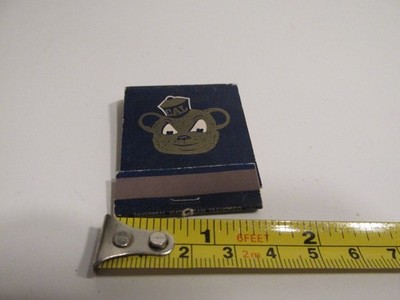 RARE VINTAGE 1960S ASUC BOOK STORE OSKI BEAR MASCOT BERKELEY CA FULL MATCHBOOK