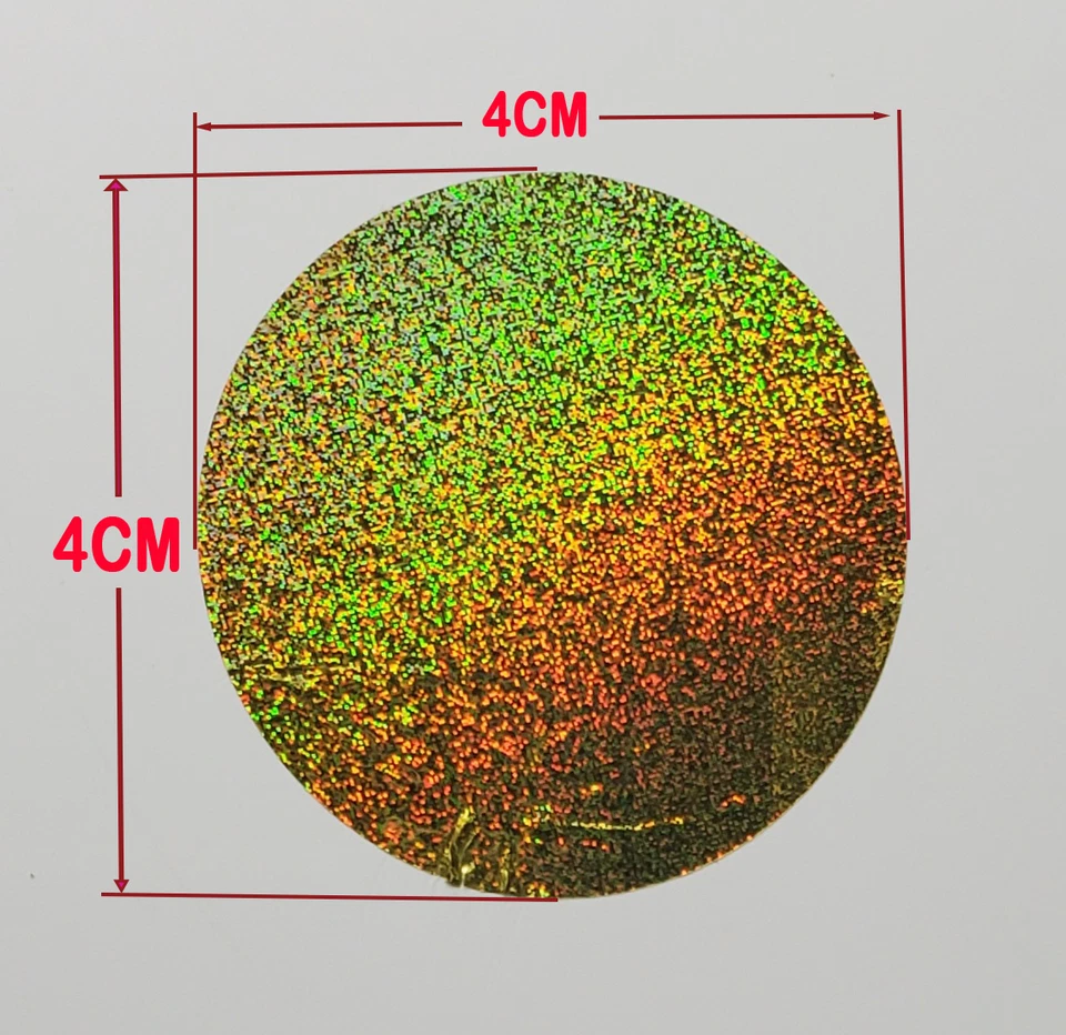 可定制防篡改安全保修空贴纸标签密封。 — 第 2/4 张图片