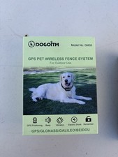 DOGOITM Wireless GPS Pet Fence System - For Outdoor Use - Electric Collar - New