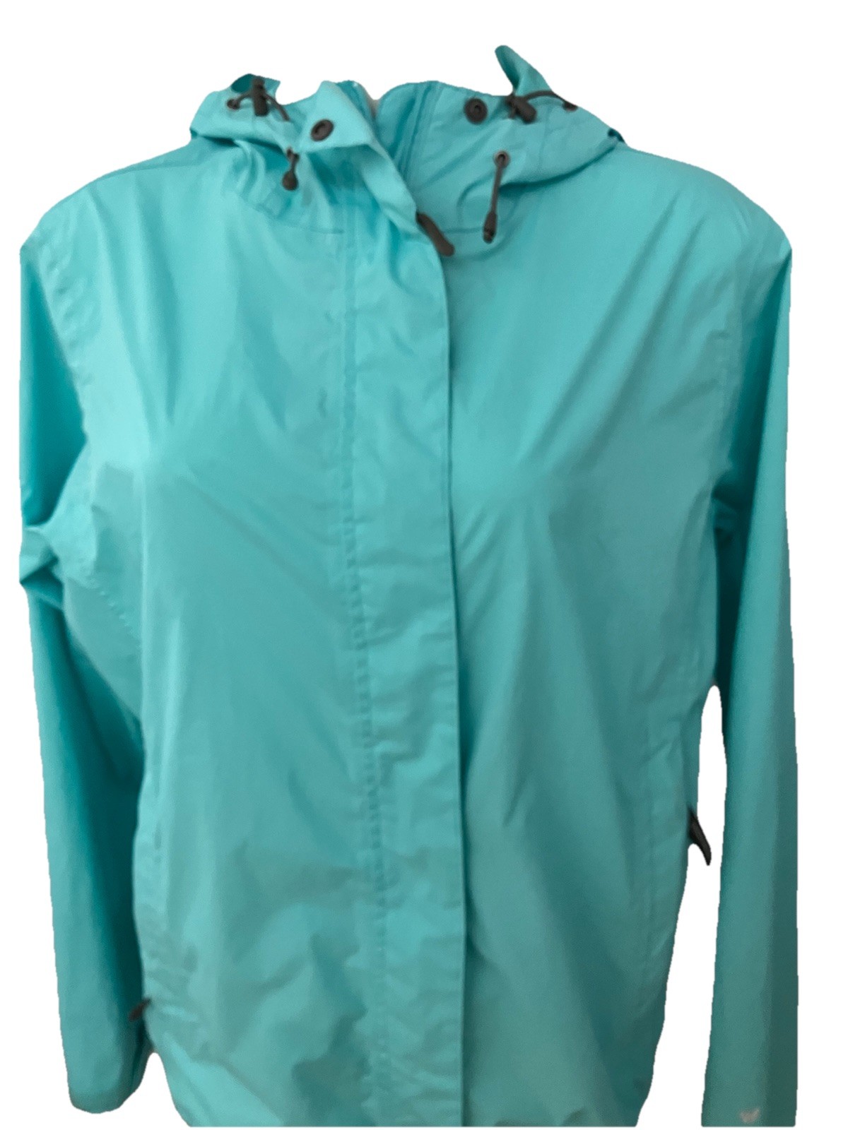 White Sierra Packable Rain Jacket - Women's Size Large Blue 