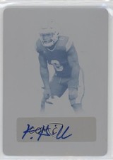 2021 Leaf Metal Draft Printing Plate Cyan 1/1 Kylin Hill #BA-KH1 Auto 12hh