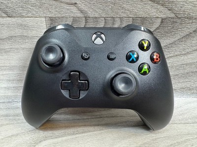 GENUINE MICROSOFT XBOX ONE WIRELESS CONTROLLER MODEL 1708 BLACK OEM AUTHENTIC