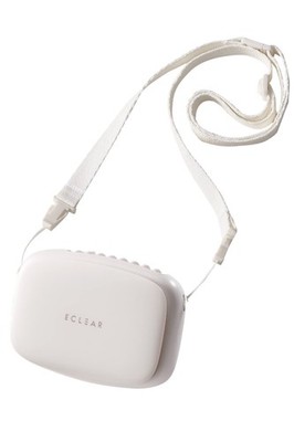 [2023 Model] ELECOM USB Desk Fan, Rechargeable Hands-Free 3-Way Fan with Clip an