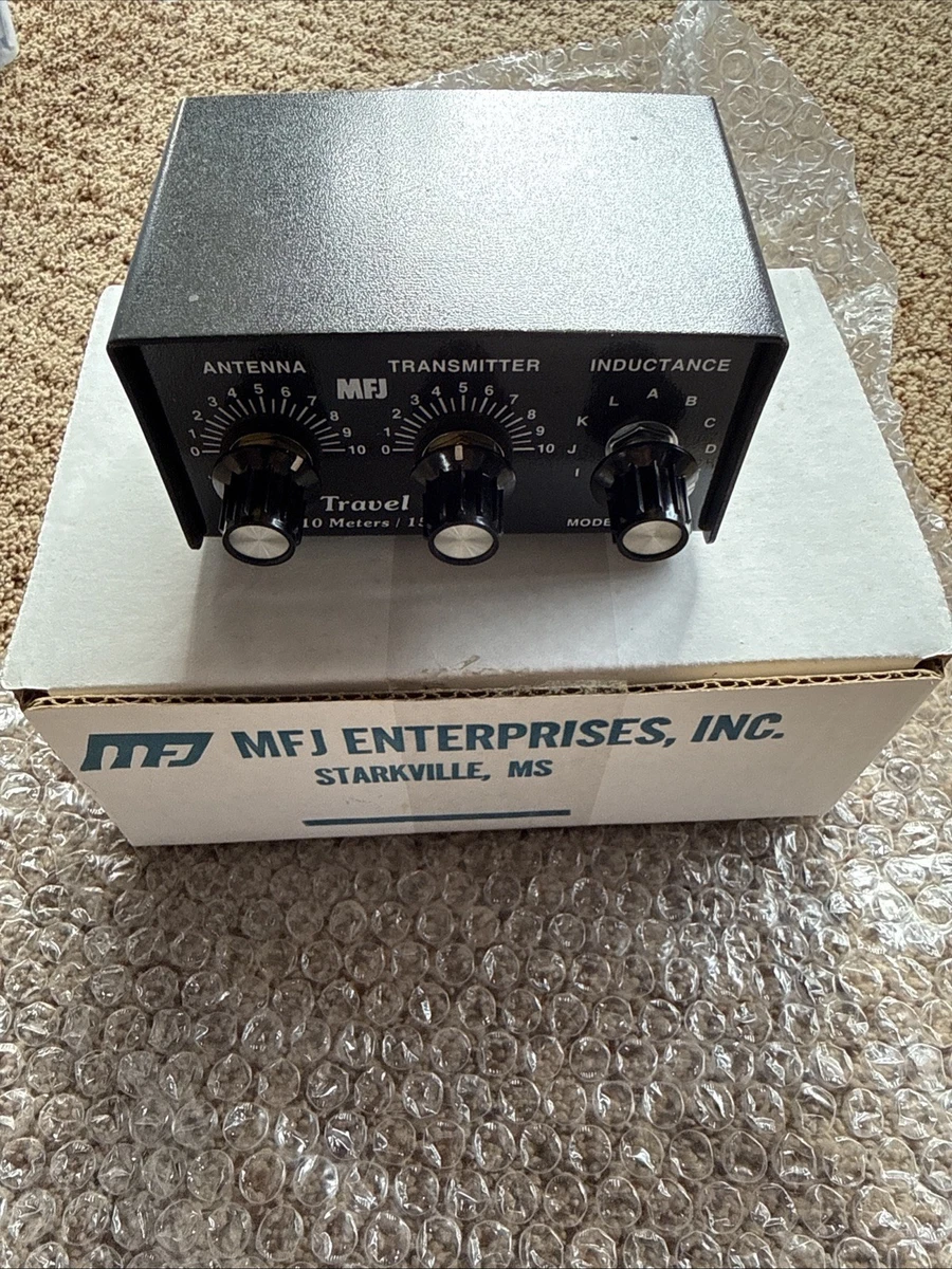 アクセサリー MFJ Travel Tuner MFJ-902 150W MFJ-902B, TRAVEL TUNER, 6-80 METER, 150W | MFJ Enterprises Inc