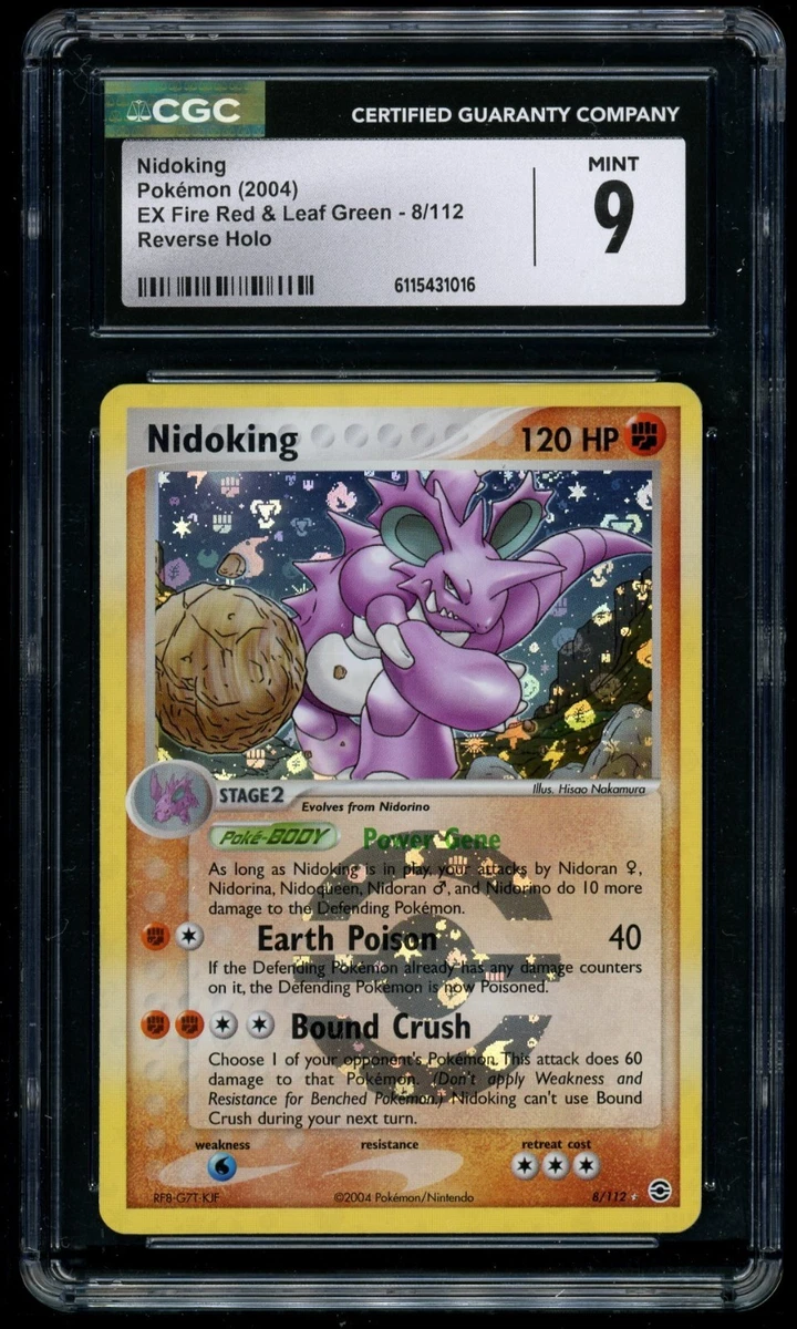 Fire Pokémon TCG EX FireRed & LeafGreen Individual Trading Card