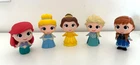 Funko Disney Princess Mystery Minis Vinyl Lot of 5- Ariel, Cinderella, Belle etc