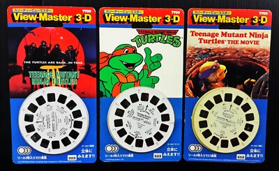 1992 Vintage Teenage Mutant Ninja Turtles JAPAN The Reels SEALED x 3 MEGA RARE!!