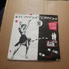 Petula Clark - Downtown '88 - 7" Vinyl Record Single