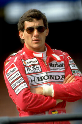 Ayrton Senna F1 Super Racing Car Super Star Race Driver Wall Art - POSTER 20x30