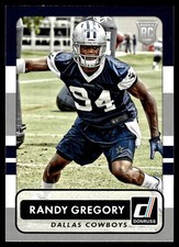 Randy Gregory 2015 Donruss Rookie Card  #200