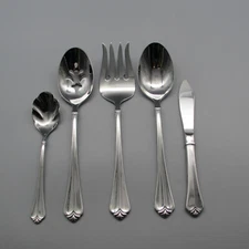 Oneida Stainless Flatware JUILLIARD - 5pc Serving Set N/O