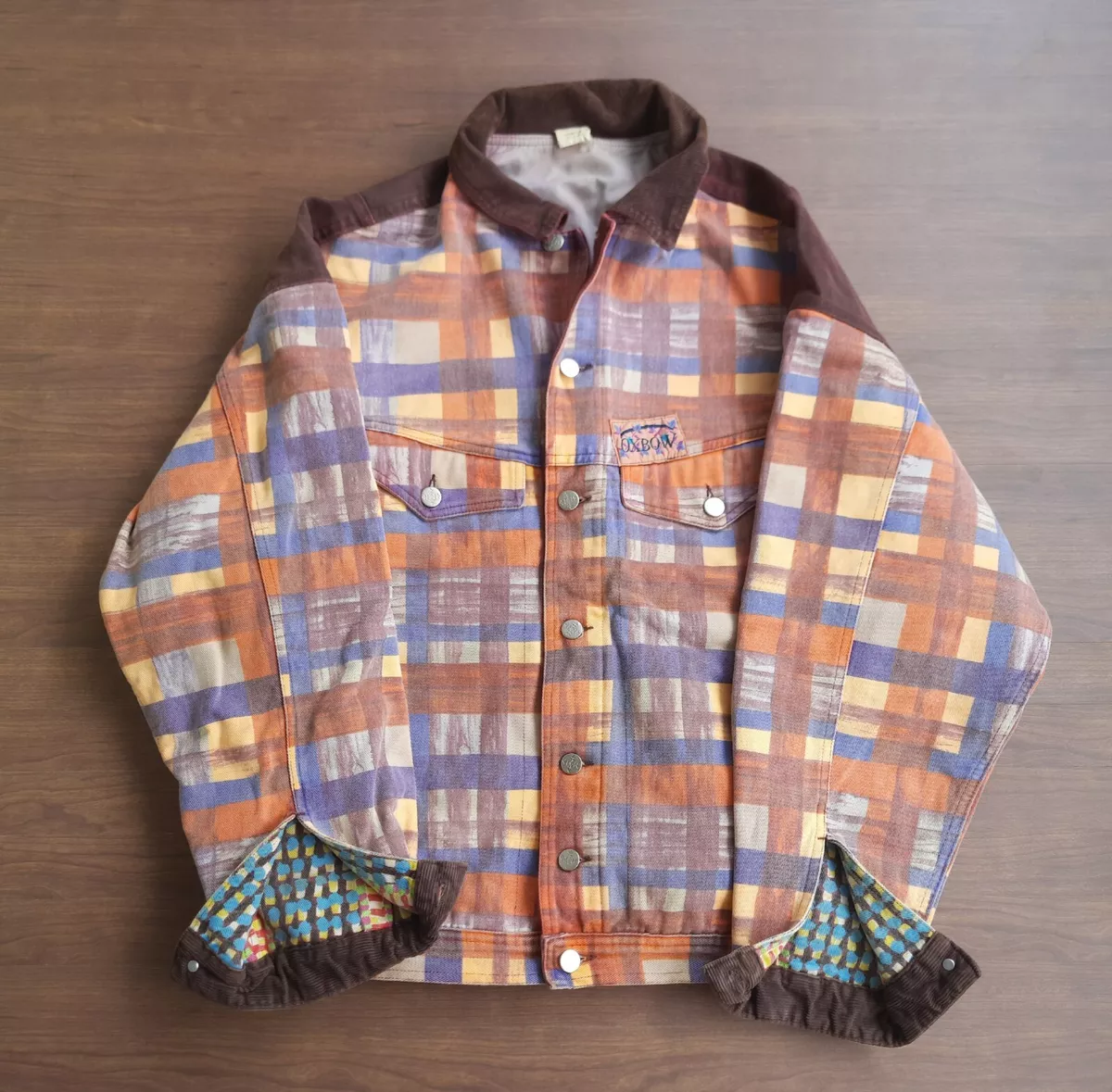 Multicolor denim sale jacket