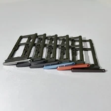 OEM Original Dual Sim Card Micro SD Holder Slot Tray For Samsung Galaxy S7 S8 S9