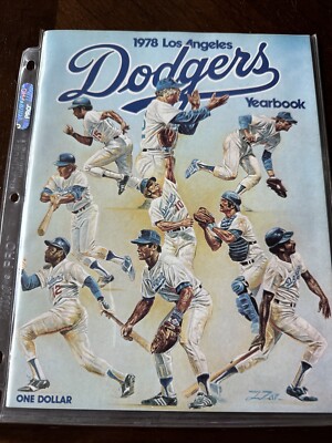 1977 1978 And 1979 Los Angeles Dodgers MLB Baseball Yearbooks | eBay
