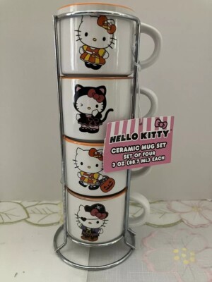 Hello Kitty, Halloween Expresso Mugs