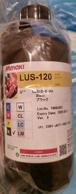 MIMAKI LUS-120 SCHWARZ, BLACK EXP:11.06.2025
