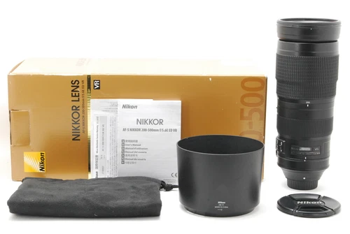 [MINT] Nikon AF-S NIKKOR 200-500mm f/5.6E ED VR telephoto zoom lens From JAPAN
