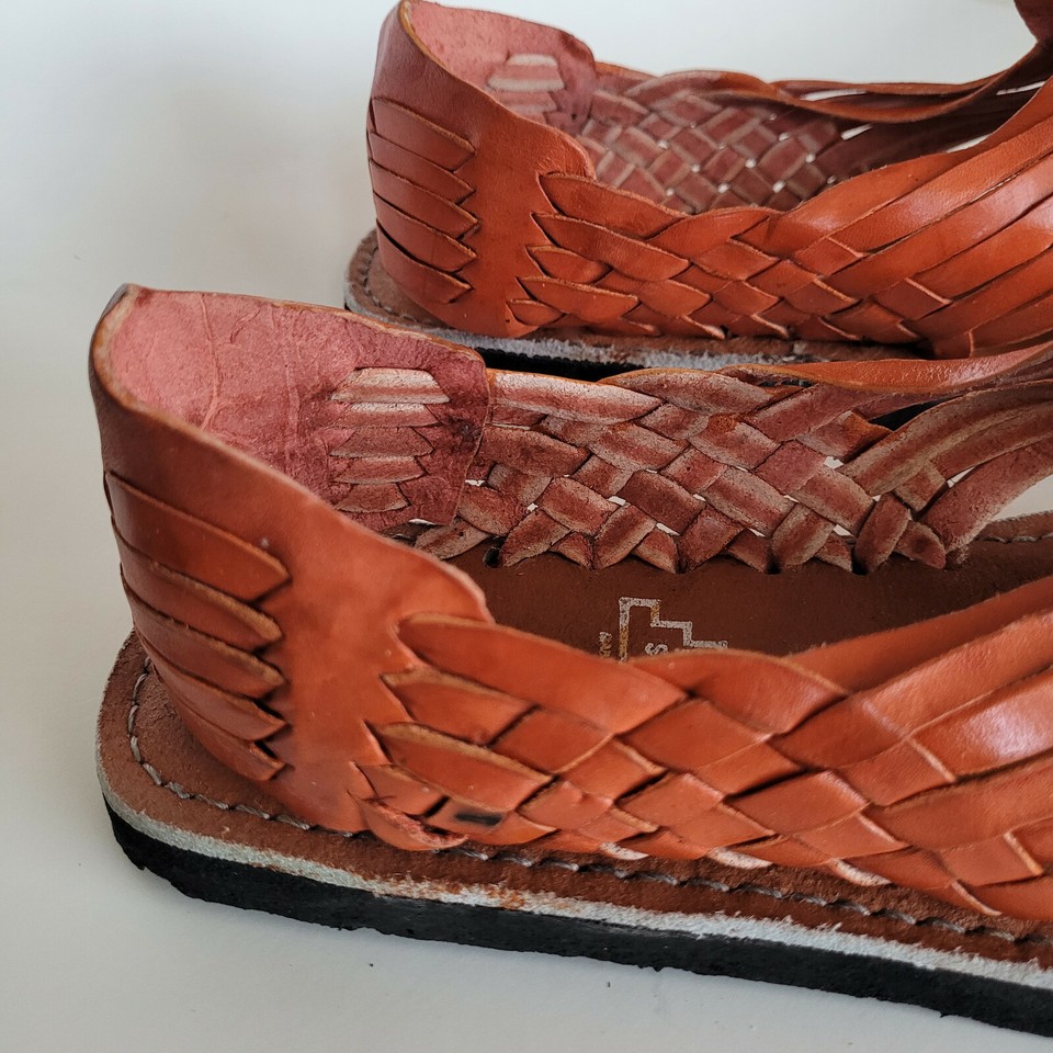 Huaraches Messicane Con Cinturino Bianco Da Uomo - Italia