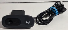 Genuine Logitech C270 USB HD 720p Webcam Built-in Microphone Tested